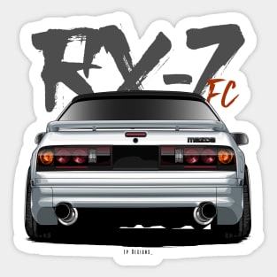 Rx-7 Fc Sticker